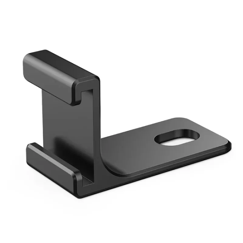 PULUZ Soporte adaptador de 1/4 inch para Insta360 X5/X4/X3/One X2 - Negro, aleación de aluminio, zapata en frío