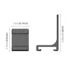 PULUZ Soporte adaptador de 1/4 inch para Insta360 X5/X4/X3/One X2 - Negro, aleación de aluminio, zapata en frío