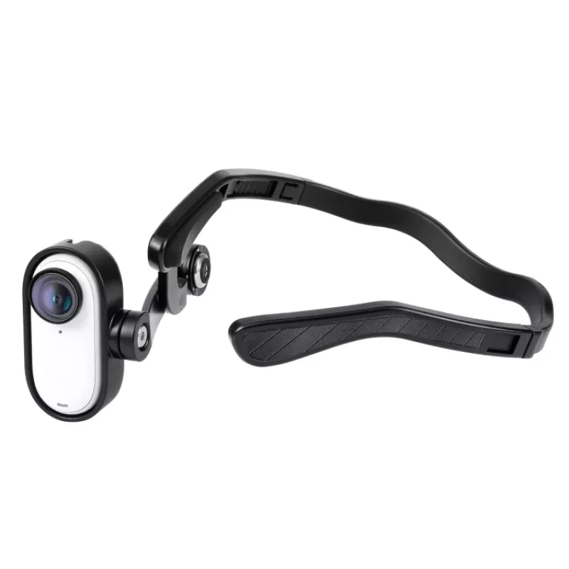 PULUZ Soporte magnético con correa para cabeza para Insta360 GO 3 / GO 3S - Negro PU974B