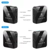PULUZ PU3153B Micrófono inalámbrico Bluetooth de 3,5 mm TRS/TRRS para teléfono y cámara
