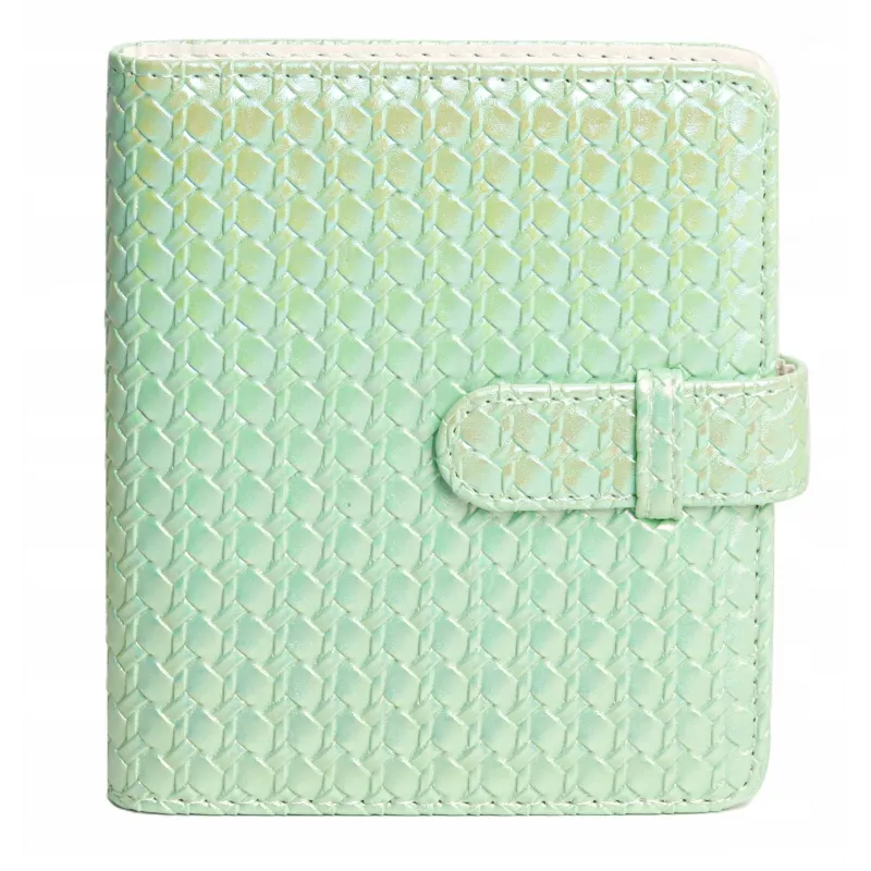 LOVEINSTANT Kit 2 en 1: funda protectora + álbum de fotos para Fujifilm Instax Mini 12 - Verde