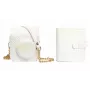 LOVEINSTANT Kit 2 en 1: funda protectora para Fujifilm Instax Mini 12 + álbum de fotos para 64 fotos / Blanco