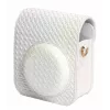 LOVEINSTANT Kit 2 en 1: funda protectora para Fujifilm Instax Mini 12 + álbum de fotos para 64 fotos / Blanco