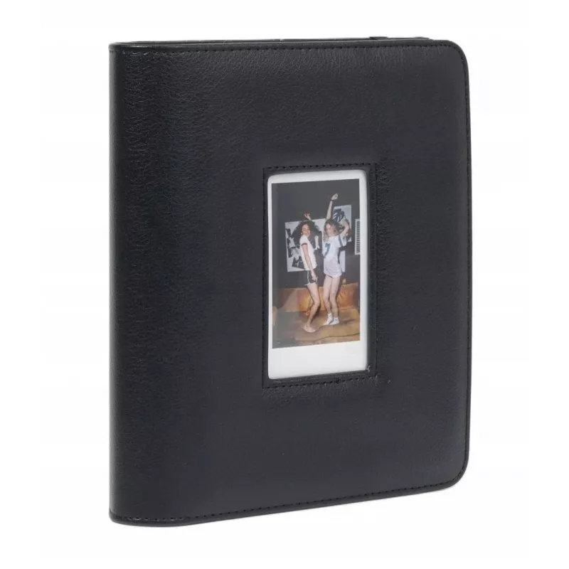 LOVEINSTANT Álbum de fotos para 288 fotos para Fuji Instax Canon Xiaomi Polaroid HP Kodak Zink – Negro con ventana transparente
