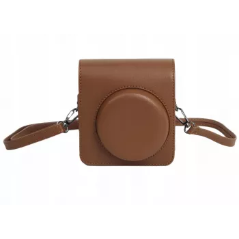 LOVEINSTANT Funda de cámara para Fujifilm Instax Mini 99 - Marrón