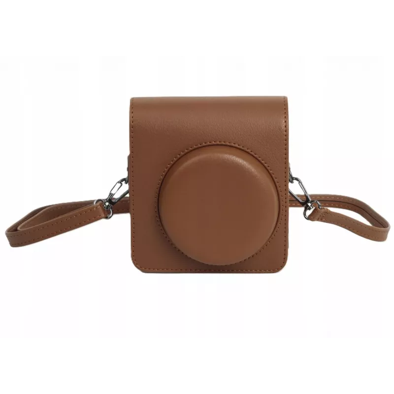 LOVEINSTANT Funda de cámara para Fujifilm Instax Mini 99 - Marrón