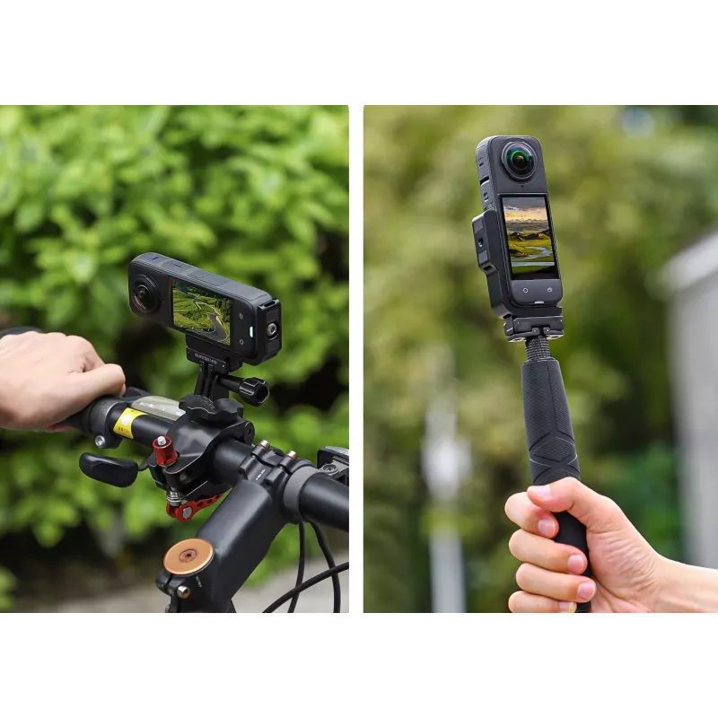 SUNNYLIFE Jaula protectora para cámara Insta360 X4 con rosca de 1/4