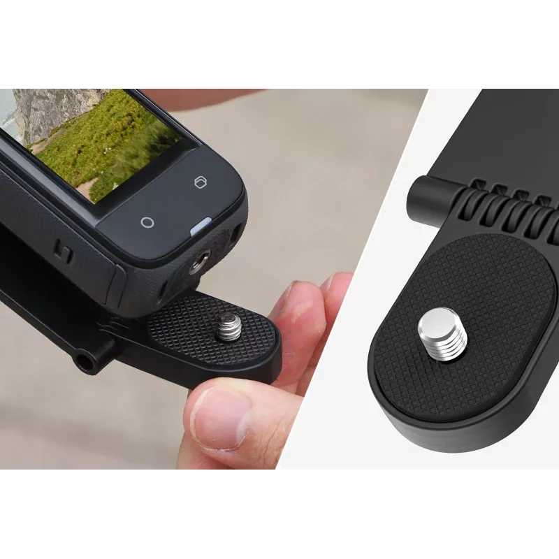 SUNNYLIFE Placa de montaje magnética para Insta360 X4/X3, DJI Action 3/4, GoPro Hero Serie - Negro