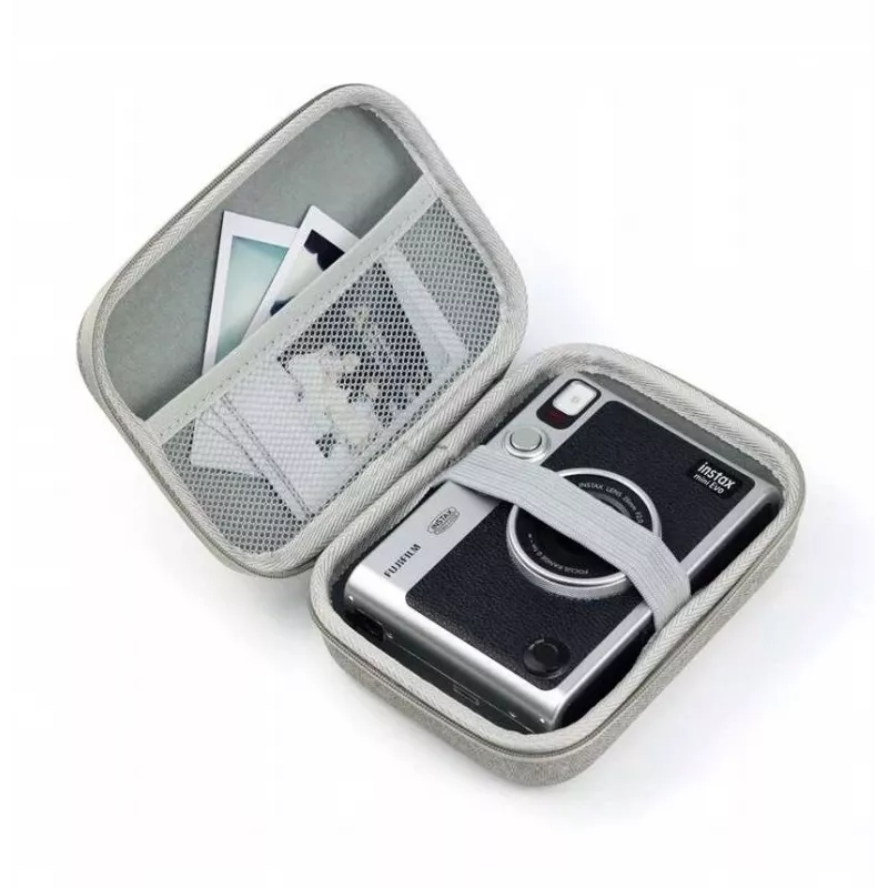 LOVEINSTANT Funda protectora para Fujifilm Instax Mini Evo, LiPlay, Link 2, Link SE - Gris