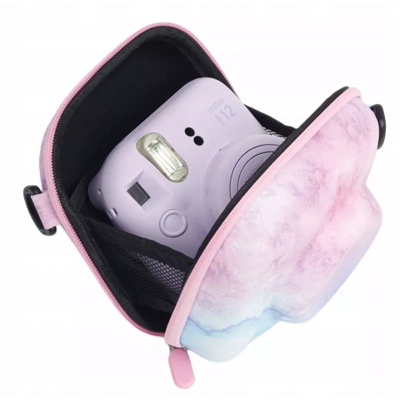 LOVEINSTANT Funda protectora para Fujifilm Instax Mini 99 12 11 9 8 7+ 40 - Pink Cloud