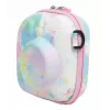 LOVEINSTANT Funda protectora para Fujifilm Instax Mini 99/12/11/9/8/7+/40, piel de PU con degradado multicolor