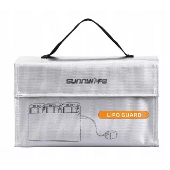 SUNNYLIFE Maletín rígido para 3 baterías de dron y cargador compatible con DJI Mini 4K, Air 3, Avata 2, DC830-S