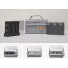 SUNNYLIFE Maletín rígido para 3 baterías de dron y cargador compatible con DJI Mini 4K, Air 3, Avata 2, DC830-S