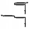 ULANZI ZJ05 Soporte de brazo articulado para micrófono con pinza de mesa, 690 mm de alcance, negro