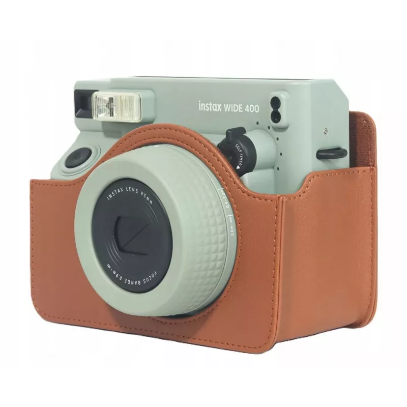LOVEINSTANT Funda protectora para Fujifilm Instax Wide 400 - Marrón