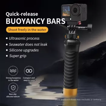 PULUZ Empuñadura flotante de flotabilidad para cámaras de acción GoPro SJCAM Xiaomi DJI Insta360 PU1053B