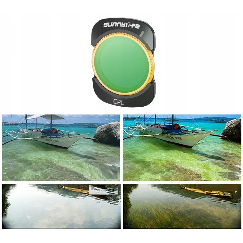 SUNNYLIFE Filtro polarizador circular CPL MC multicapa para DJI Osmo Pocket 3 OP3-FI854-C