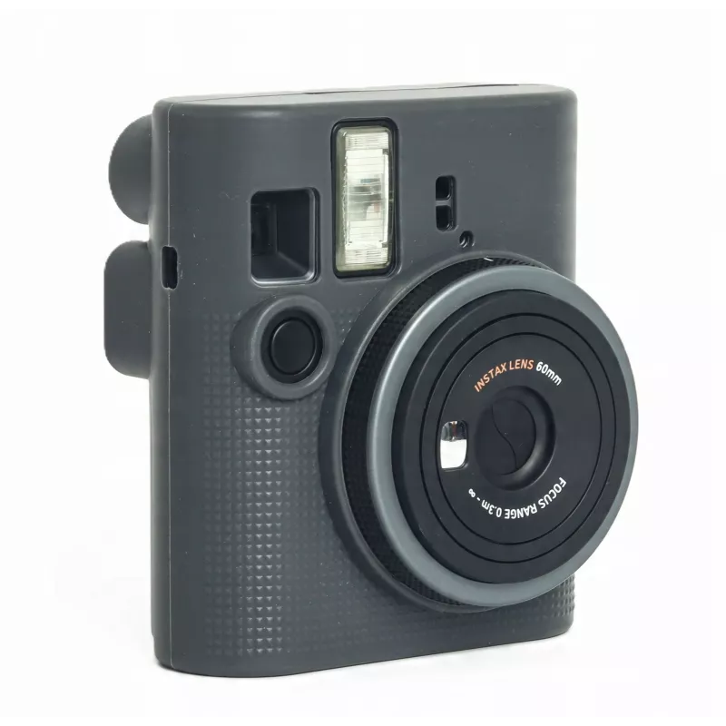 LOVEINSTANT Funda de silicona para Fujifilm Instax Mini 41 - Gris