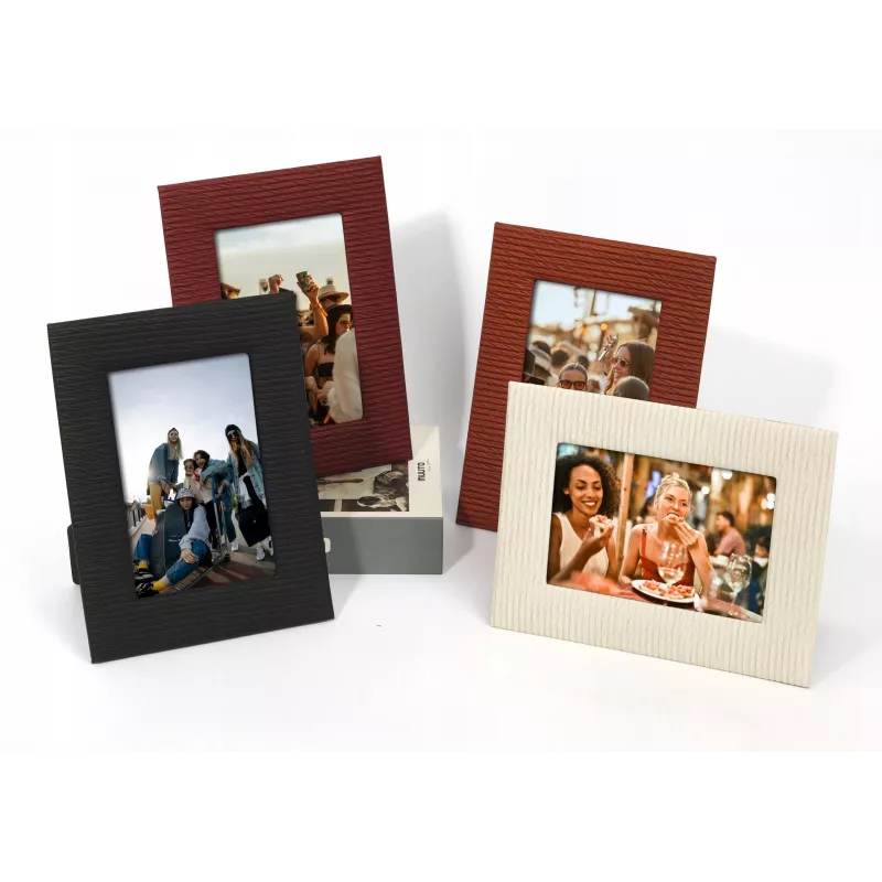 Marco de fotos de pie para foto de 10x15 cm Ecru Beige vertical horizontal Loveinstant