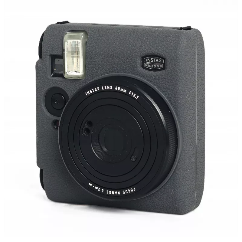 LOVEINSTANT Funda de silicona para Fujifilm Instax Mini 99 - Gris