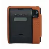 LOVEINSTANT Funda protectora de silicona para Fujifilm Instax Mini 99 - Marrón