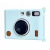 LOVEINSTANT Funda de silicona para cámara Fujifilm Instax Mini Evo - Azul