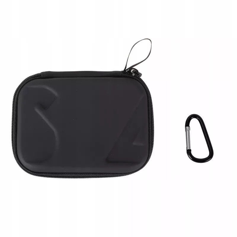 SUNNYLIFE Funda de transporte protectora para DJI Osmo Action 3, 4, 5 Pro - Carcasa rígida de EVA, resistente a golpes, negra