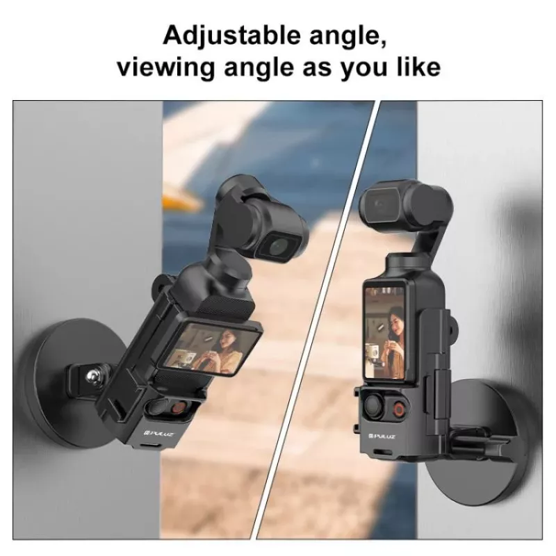 PULUZ Soporte magnético para cámara de acción para GoPro DJI Osmo Pocket 3 PU724B