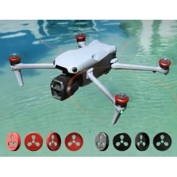 SUNNYLIFE 4x Tapas protectoras de motor para DJI Air 3s / 3 / Mavic 3 / MD912