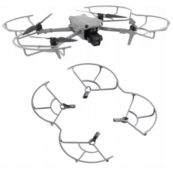 SUNNYLIFE Set de protección de hélices para DJI Air 3 / Air 3S - pack de 4 gris oscuro