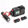 SUNNYLIFE Soporte adaptador para DJI Osmo Action 5 Pro / 5 / 4 / 3 - zapata en frío ISO - negro