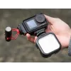 SUNNYLIFE Soporte adaptador para DJI Osmo Action 5 Pro / 5 / 4 / 3 - zapata en frío ISO - negro