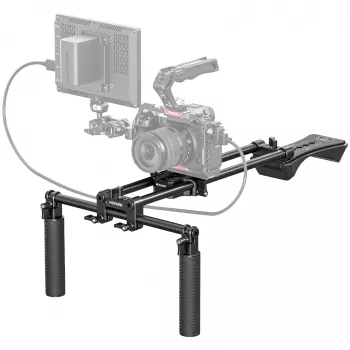 NEEWER SR004 Estabilizador de hombro tipo rig para DSLR con empuñadura para cámaras y videocámaras DSLR