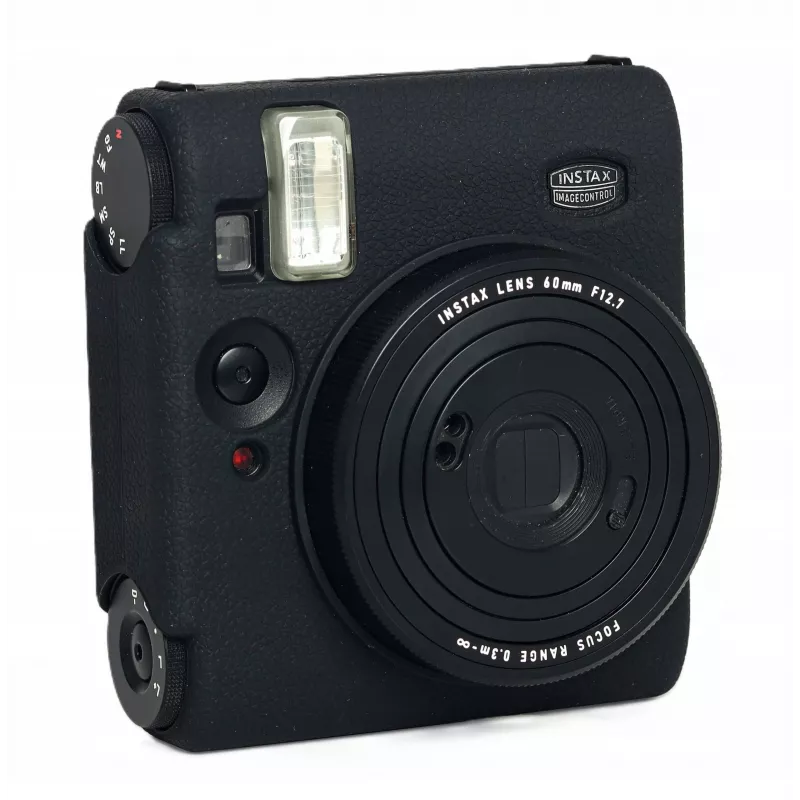 LOVEINSTANT Funda protectora de silicona para cámara Fujifilm Instax Mini 99 - Negro