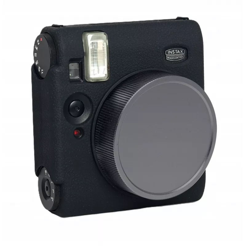 LOVEINSTANT Funda protectora de silicona para cámara Fujifilm Instax Mini 99 - Negro