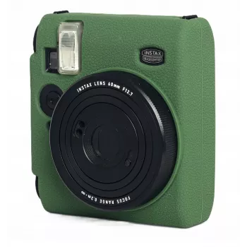 LOVEINSTANT Funda protectora de silicona para Fujifilm Instax Mini 99 - Verde