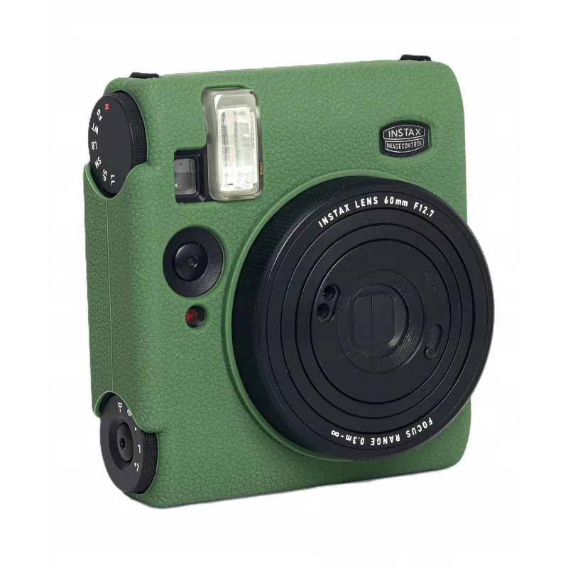 LOVEINSTANT Funda protectora de silicona para Fujifilm Instax Mini 99 - Verde
