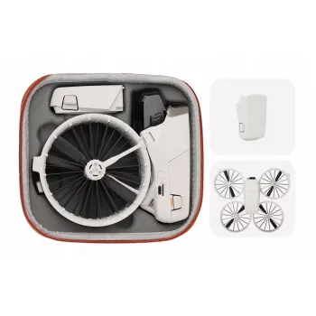 SUNNYLIFE Maletín rígido de transporte para dron DJI Flip - Naranja (FP-B957-C)