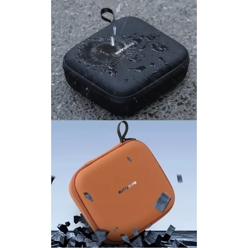 SUNNYLIFE Maletín rígido de transporte para dron DJI Flip - Naranja (FP-B957-C)