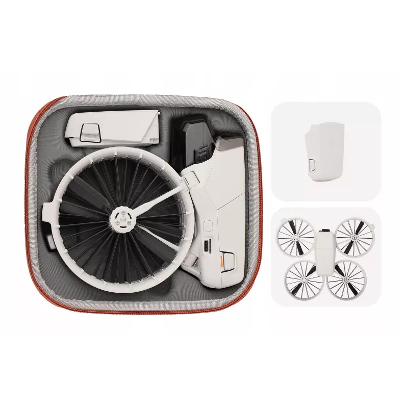 SUNNYLIFE Maletín rígido de transporte para dron DJI Flip - Negro (FP-B957-D)