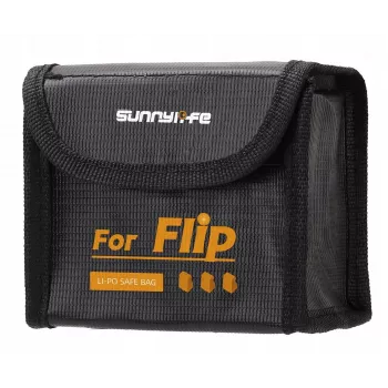 SUNNYLIFE bolsa ignífuga para 3 baterías DJI Flip