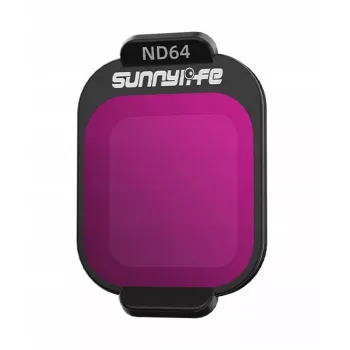 SUNNYLIFE Filtro de densidad neutra ND64 gris para dron DJI Flip - Fi962-64