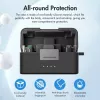 PULUZ Funda protectora de silicona para estuche de carga DJI Mic Mini - Negro