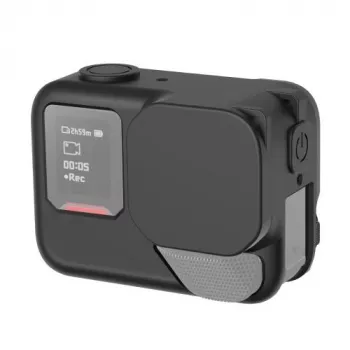 PULUZ Funda protectora de silicona para Insta360 Ace Pro 2 - Negro