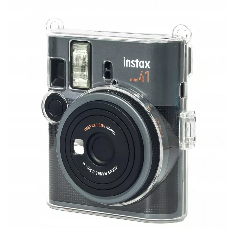 LOVEINSTANT Funda protectora rígida para cámara Fujifilm Instax Mini 41 - Transparente