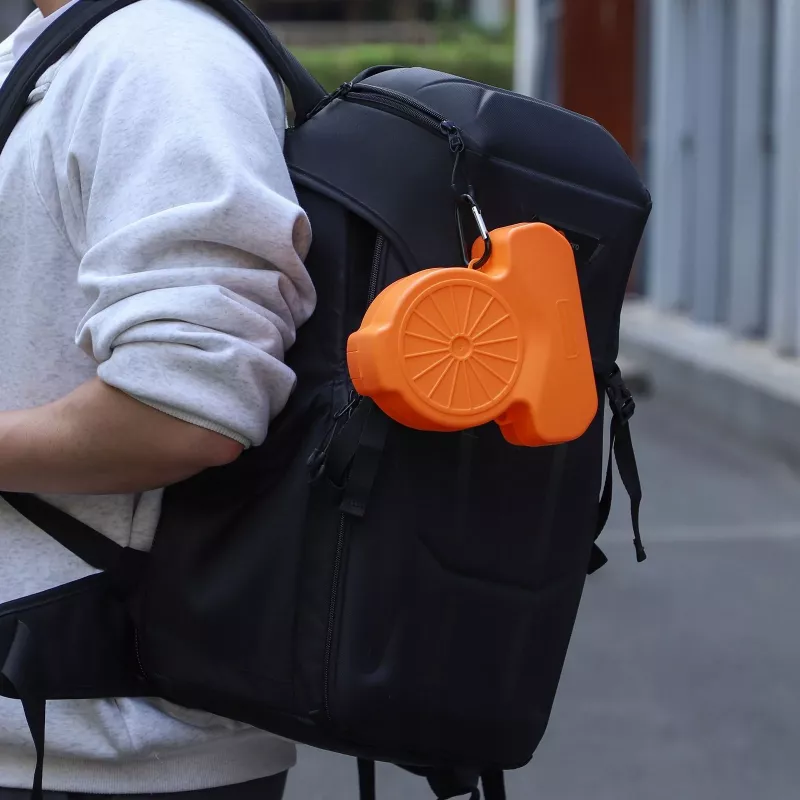 SUNNYLIFE Funda rígida de transporte para dron DJI Flip con correa - Naranja / FP-SN953-C