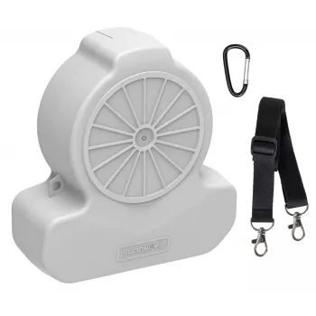 SUNNYLIFE Funda rígida de transporte para dron DJI Flip con correa al hombro, gris, FP-SN953-GY