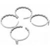SUNNYLIFE Set de protección de hélices para DJI Flip / Gris / FP-KC960-GY