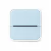 LOVEINSTANT S1 Impresora térmica Bluetooth para fotos, pegatinas, notas, etiquetas, 53mm, 203dpi, azul