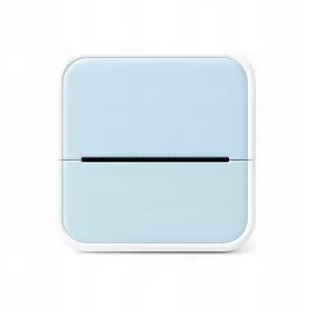 LOVEINSTANT S1 Impresora térmica Bluetooth para fotos, pegatinas, notas, etiquetas, 53mm, 203dpi, azul